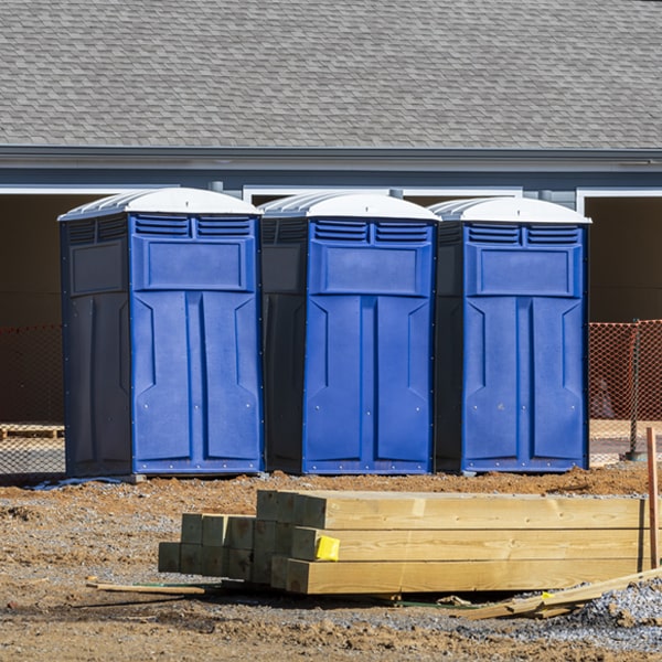 are there different sizes of portable restrooms available for rent in Kerrick